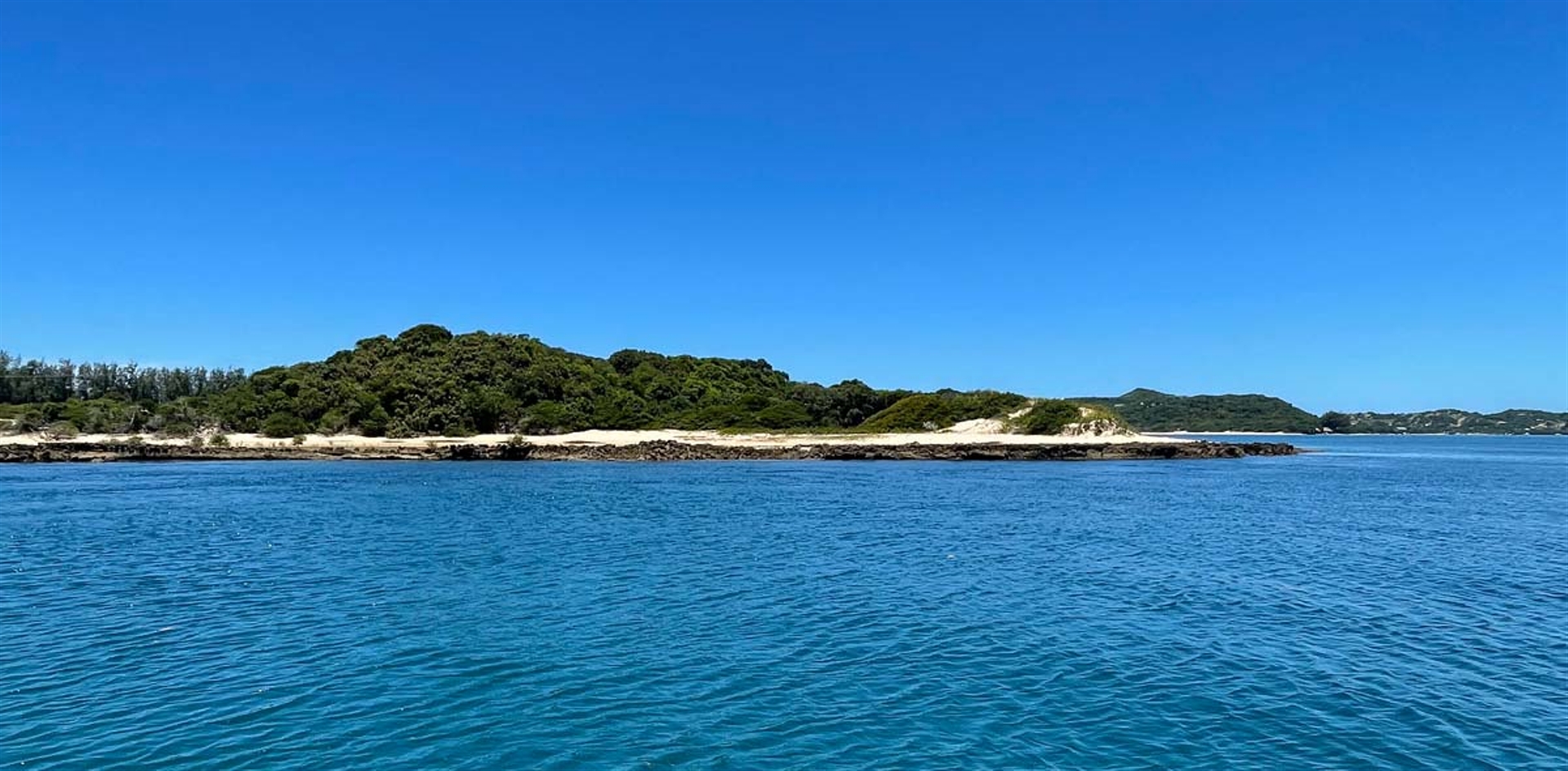 Inhaca Island from the Sea